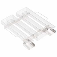 VidaXL Rookgenerator koud 4-zijdig 22,5 cm roestvrij staal