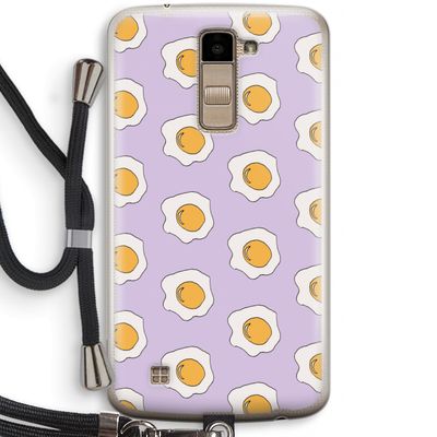 Bacon to my eggs #1: LG K10 (2016) Transparant Hoesje met koord