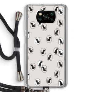 Miauw: Xiaomi Poco X3 NFC Transparant Hoesje met koord