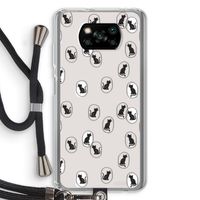 Miauw: Xiaomi Poco X3 NFC Transparant Hoesje met koord