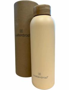 Waterdrop Stalen Thermodrinkfles Pastel Oranje Matt 600 ml