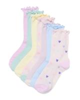 HEMA Sokken Maat 36-41 Pastel - 7 Stuks