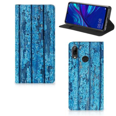 Huawei P Smart (2019) Book | Wallet Case | Wood Blue