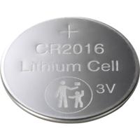 Basetech Knoopcel CR2016 3.0 V 4 stuk(s) 80 mAh Lithium - thumbnail