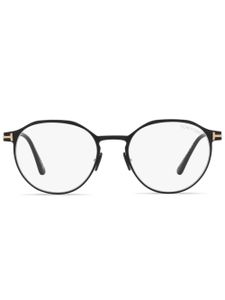 TOM FORD Eyewear lunettes de vue à monture ronde - Noir