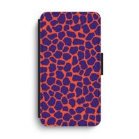 Purple Giraffe: iPhone XS Max Flip Hoesje