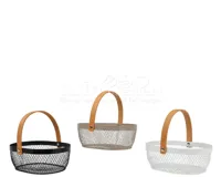 Paasmandje IJzer 20x15cm Assorti 1st