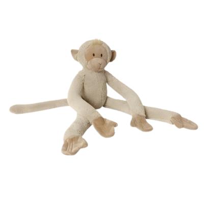 Happy Horse knuffel aap - beige - 85 cm - pluche - apenknuffel