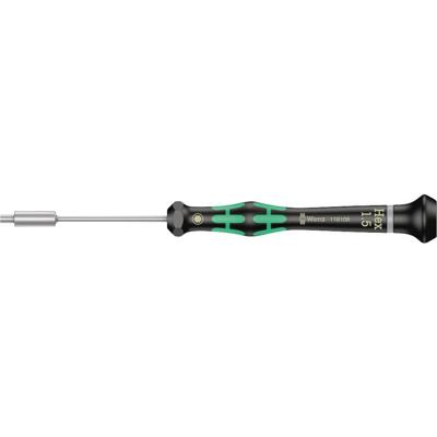 Wera 2069 Dopschroevendraaier Elektronica en fijnmechanica Sleutelbreedte (metrisch): 1.5 mm Koplengte: 60 mm