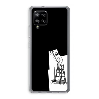 Musketon Painter: Samsung Galaxy A42 5G Transparant Hoesje
