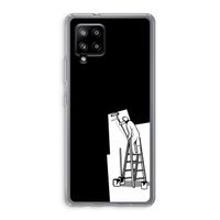 Musketon Painter: Samsung Galaxy A42 5G Transparant Hoesje