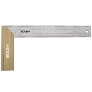 Sola Winkelhaak 300x145mm SRB300 ALU blok,, RVS been - 56012201 - 56012201