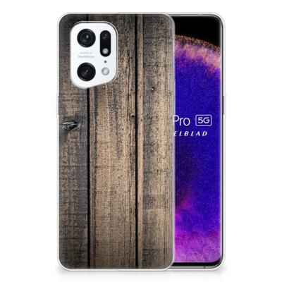 OPPO Find X5 Pro | Bumper Hoesje | Steigerhout