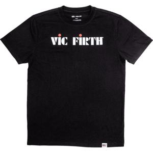 Vic Firth Black Logo T-shirt maat L