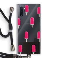 Waterijsje: Samsung Galaxy Note 10 Plus Transparant Hoesje met koord