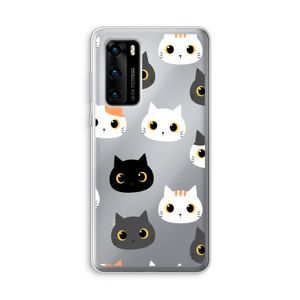 Katten: Huawei P40 Transparant Hoesje