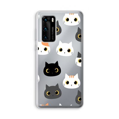 Katten: Huawei P40 Transparant Hoesje