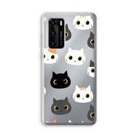 Katten: Huawei P40 Transparant Hoesje