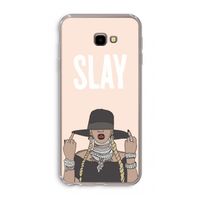 Slay All Day: Samsung Galaxy J4 Plus Transparant Hoesje