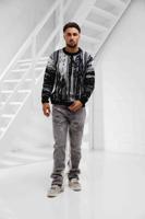 Carlo Colucci C12502 201 Sweater Heren Zwart - Maat L - Kleur: Zwart | Soccerfanshop