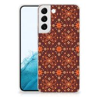 Samsung Galaxy S22 Plus TPU bumper Batik Brown