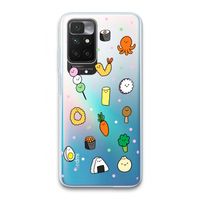 Happy bento friends: Xiaomi Redmi 10 Transparant Hoesje