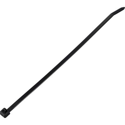 TRU COMPONENTS TC-13340664 TC-RT-200-4.6-B Kabelbinder 200 mm 4.6 mm Zwart Hersluitbaar, Chemische bestendigheid, UV-gestabiliseerd 100 stuk(s)
