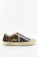 Golden Goose sneakers V-Star 2 GWF00129.F005030.81629 beige brown leo/black Golden Goose sneakers V-Star 2 GWF00129.F005030.81629 beige brown leo/black