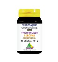 Glucosamine chondro MSM hyaluron curcum boswellia