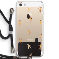 Dans #2: iPhone 5 / 5S / SE Transparant Hoesje met koord