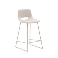 Kave Home Barkruk 'Zahara' kleur Beige (zithoogte 65cm)