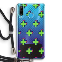 8-bit N°10: Huawei P30 Lite Transparant Hoesje met koord