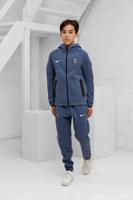 Paris Saint-Germain Tech Fleece Trainingspak Junior 2025/2026 - Maat 140 - Kleur: Blauw | Soccerfanshop