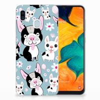 Samsung Galaxy A30 | TPU Hoesje | Hondjes