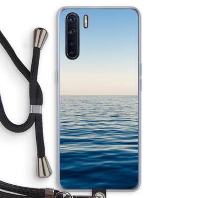 Water horizon: Oppo A91 Transparant Hoesje met koord