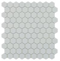 By Goof mozaiek hexagon light grey 3,5x3,5cm