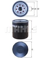 Oliefilter MAHLE, Diameter (mm)75mm, u.a. für Ford, Land Rover, Morgan, Jaguar, Ford Usa - thumbnail