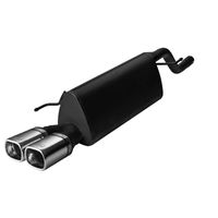 Ulter Sport uitlaat passend voor Opel Corsa D HB 1.0i 44kW/1.2i 59kW/1.4i 66kW 2006- 2x 80x65mm US120226121