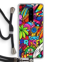 Represent: OnePlus 8 Transparant Hoesje met koord