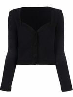 Nanushka cardigan à coupe slim - Noir