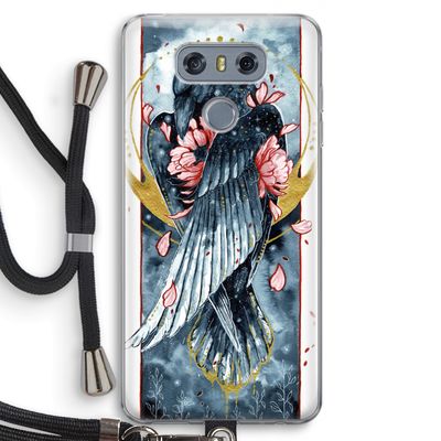 Golden Raven: LG G6 Transparant Hoesje met koord