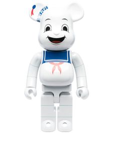 MEDICOM TOY figurine BE@RBRICK Stay Puft Marshmallow Man - Blanc