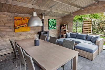 Blokhut - Tuinhuis Mokka | 40 mm | vuren Red Class Wood geïmpregneerd