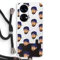 Drake Away: Huawei P50 Transparant Hoesje met koord