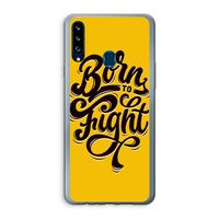 Born to Fight: Samsung Galaxy A20s Transparant Hoesje