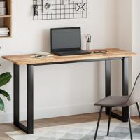 Tafelblad rechthoekig 120x50x2 cm massief acaciahout