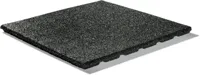 Granuflex Rubbertegel zwart 50x50x2,5cm