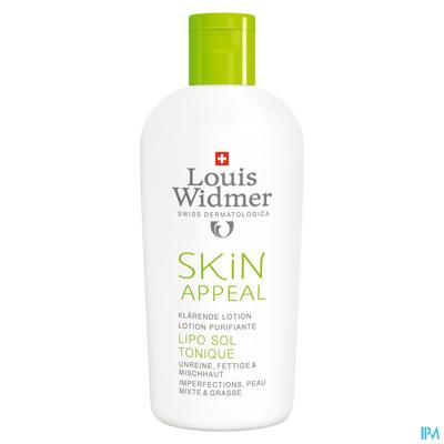 Louis Widmer Skin Appeal Lipo Sol Tonic Zonder Parfum 150ml