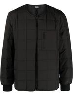 Rains veste bomber à design matelassé - Noir