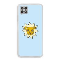 Kleine leeuw: Samsung Galaxy A22 4G Transparant Hoesje